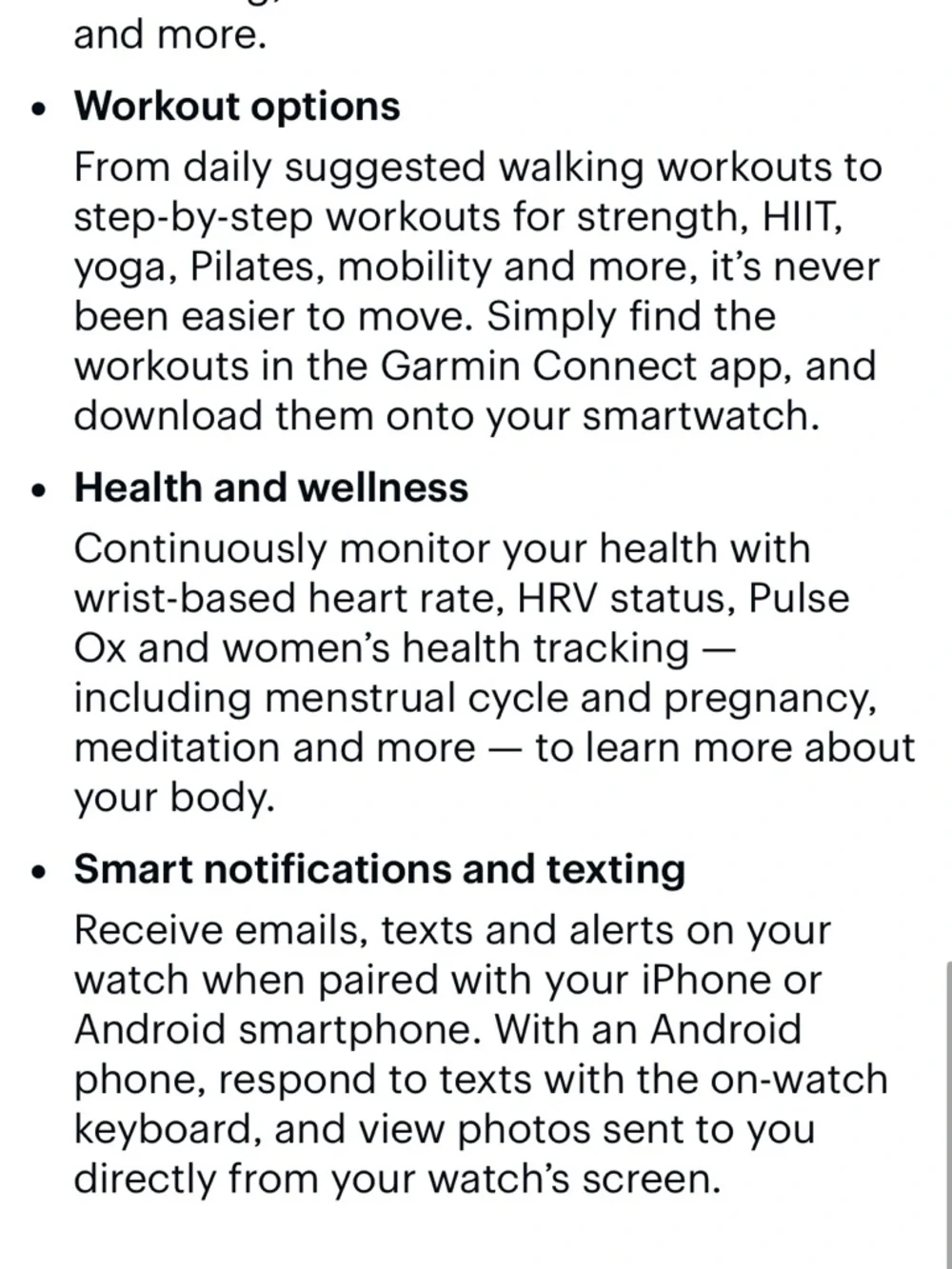 Garmin Vivoactive 6 Lunar Gold - Picture 8 of 9